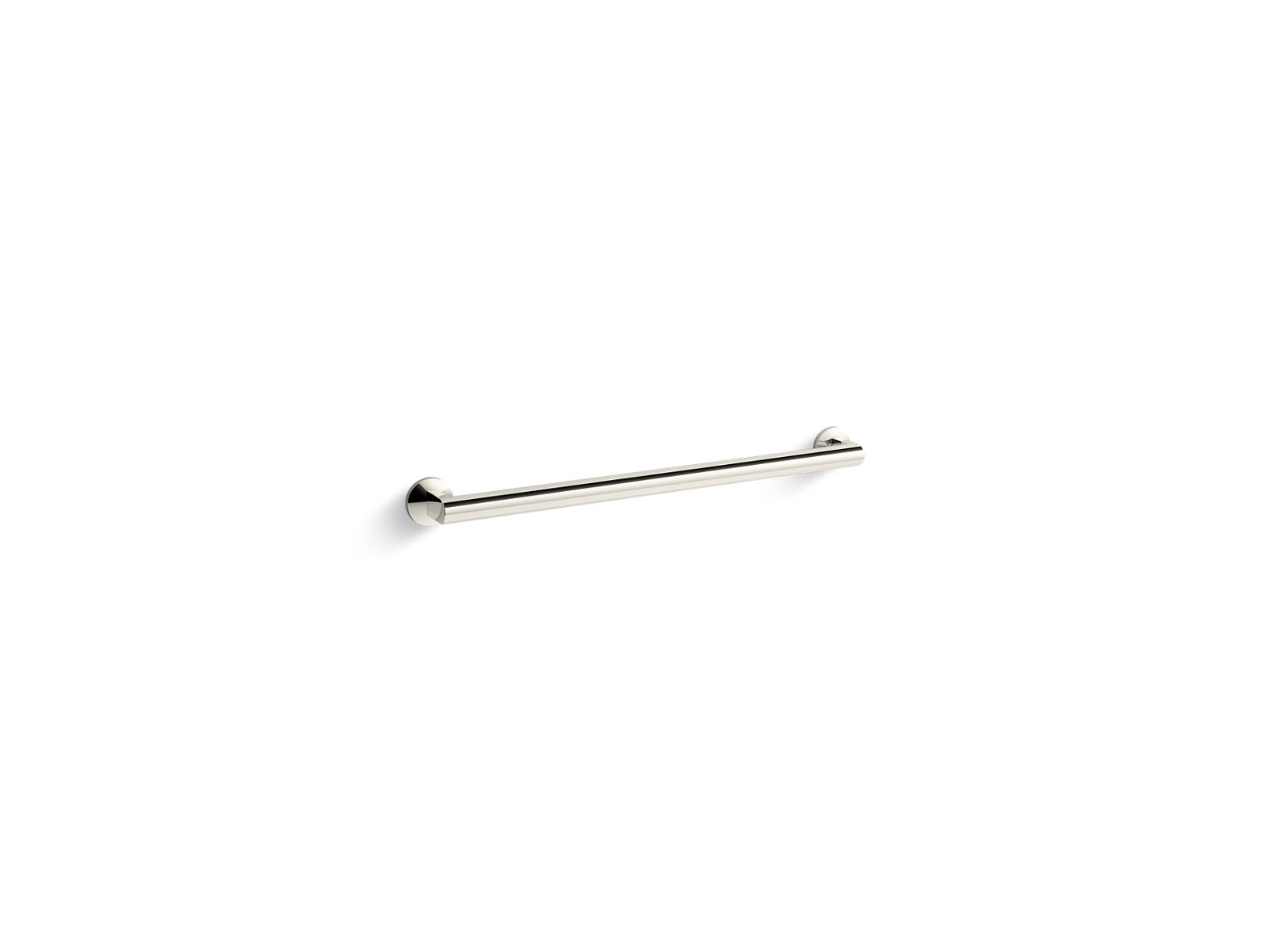 KOHLER K-78387-SN Components 24" Grab Bar - Vibrant Polished Nickel