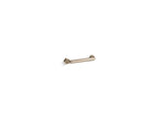 KOHLER K-27079-BV Occasion 12" Grab Bar - Vibrant Brushed Bronze