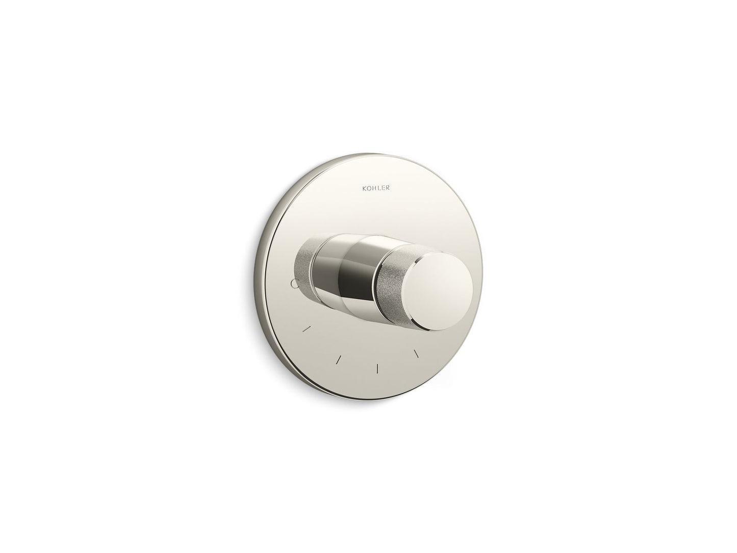 KOHLER K-T78027-8-SN Components Mastershower Temperature Control Valve Trim With Oyl Handle In Vibrant Polished Nickel