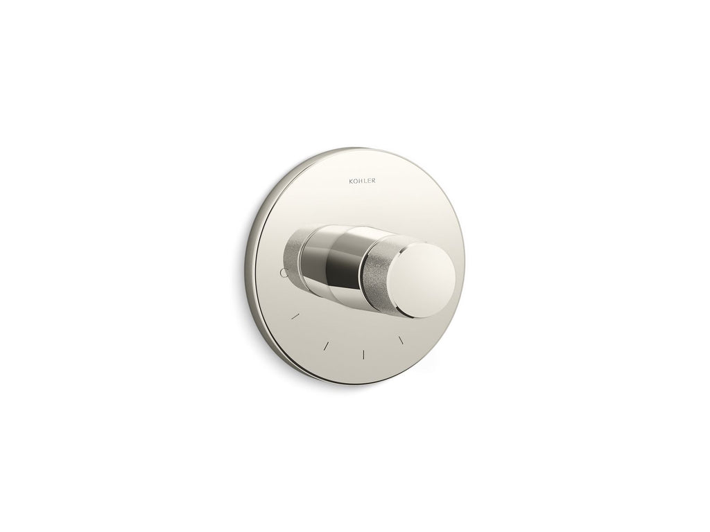 KOHLER K-T78027-8-SN Components Mastershower Temperature Control Valve Trim With Oyl Handle - Vibrant Polished Nickel