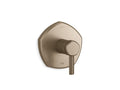 KOHLER K-TS27043-4-BV Occasion Rite-Temp Valve Trim With Lever Handle - Vibrant Brushed Bronze