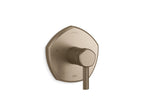 KOHLER K-TS27043-4-BV Occasion Rite-Temp Valve Trim With Lever Handle - Vibrant Brushed Bronze