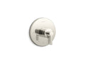 KOHLER K-T78027-4-SN Components Mastershower Temperature Control Valve Trim With Lever Handle - Vibrant Polished Nickel