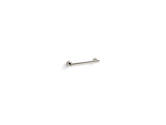 KOHLER K-25159-SN Components 12" grab bar - Vibrant Polished Nickel