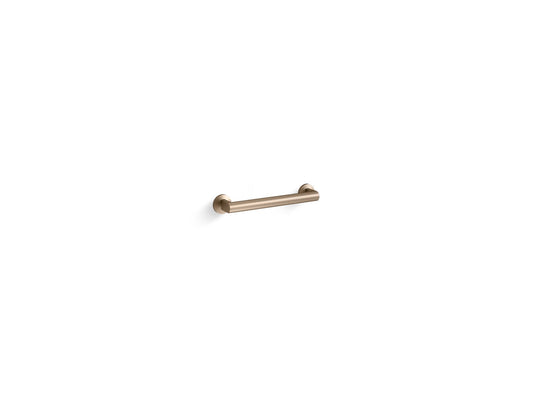 KOHLER K-25159-BV Components 12" grab bar - Vibrant Brushed Bronze