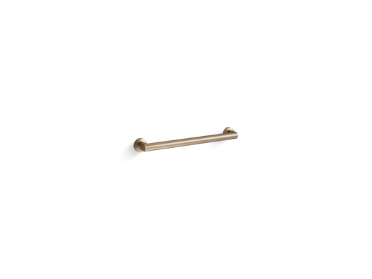 KOHLER K-25160-BV Components 18" Grab Bar In Vibrant Brushed Bronze