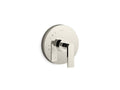 KOHLER K-TS73115-4-SN Composed Rite-Temp Valve Trim With Lever Handle - Vibrant Polished Nickel