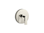 KOHLER K-TS73115-4-SN Composed Rite-Temp Valve Trim With Lever Handle - Vibrant Polished Nickel