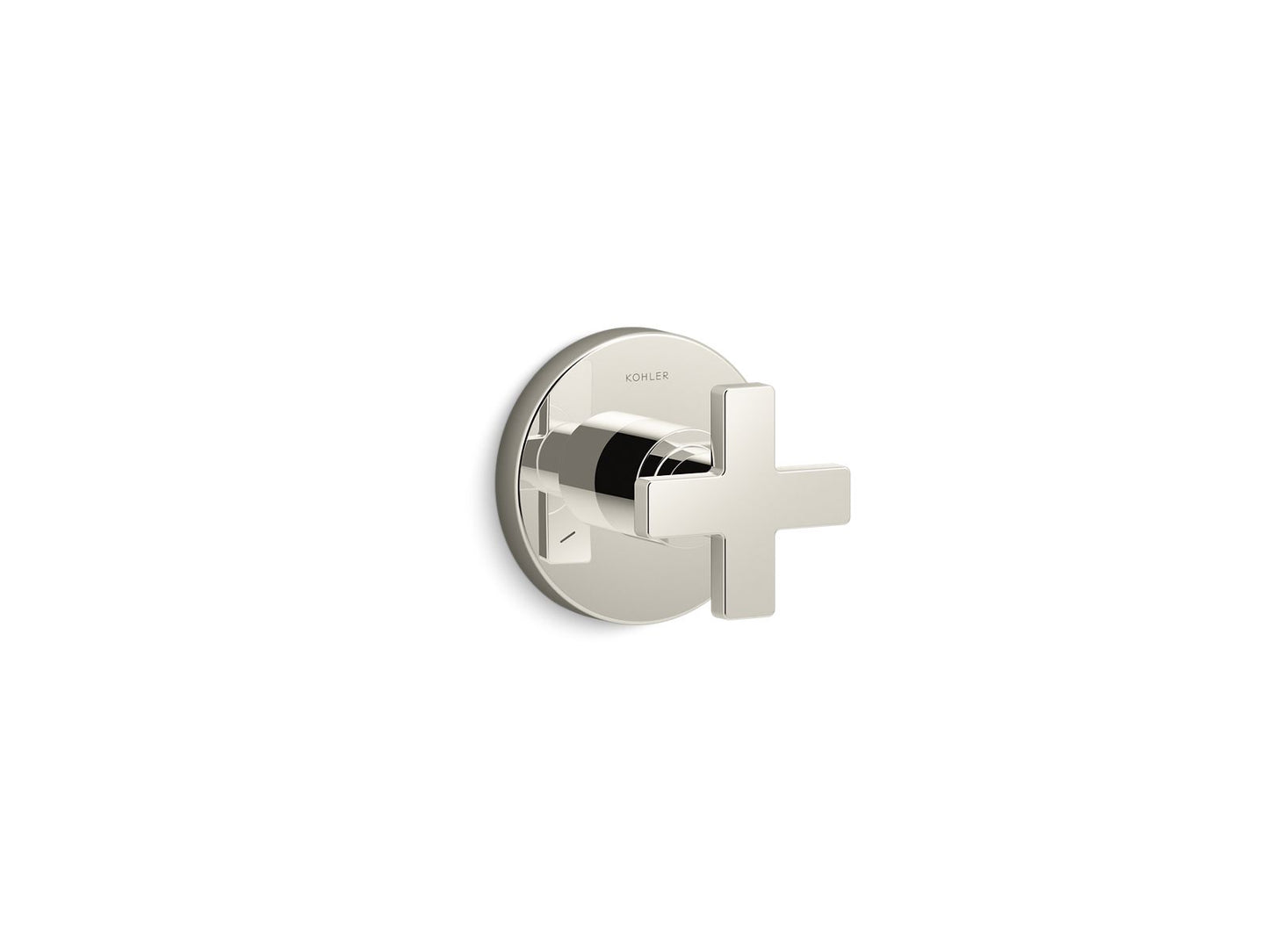 KOHLER K-T73140-3-SN Composed Mastershower Transfer Valve Trim With Cross Handle In Vibrant Polished Nickel