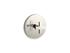 KOHLER K-T73133-3-SN Composed Mastershower Temperature Control Valve Trim With Cross Handle - Vibrant Polished Nickel