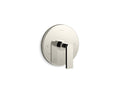 KOHLER K-T73133-4-SN Composed Mastershower Temperature Control Valve Trim With Lever Handle - Vibrant Polished Nickel