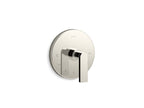 KOHLER K-T73133-4-SN Composed Mastershower Temperature Control Valve Trim With Lever Handle - Vibrant Polished Nickel