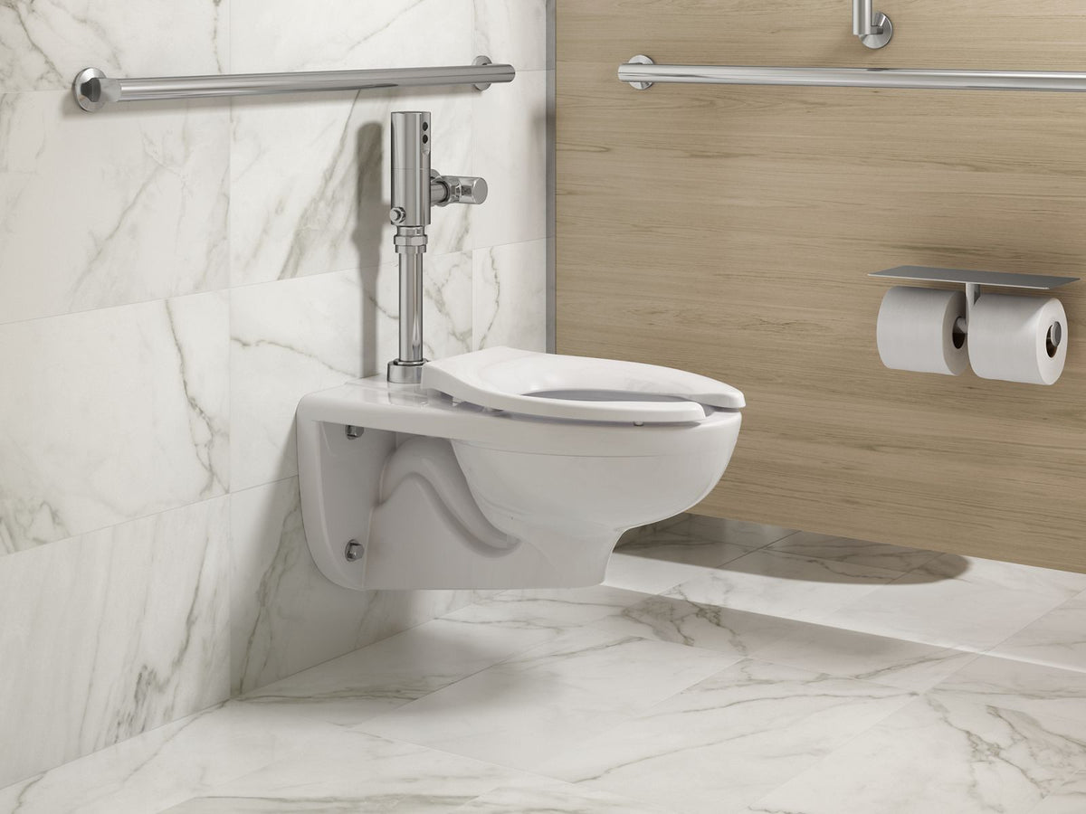 KOHLER K-10TD00K10-BL Mach Tripoint Touchless Toilet Flushometer, Dc-Powered, 1.0 Gpf - Matte Black