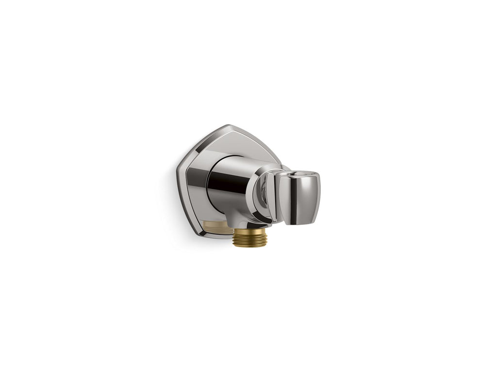 KOHLER K-27117-TT Occasion Wall-Mount Handshower Holder With Supply Elbow And Check Valve - Vibrant Titanium