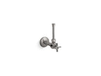 KOHLER K-7653-TT 1/2" Angle Supply With Stop, Cross Handle And Rigid Vertical Tube - Vibrant Titanium