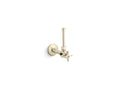 KOHLER K-7653-AF 1/2" Angle Supply With Stop, Cross Handle And Rigid Vertical Tube - Vibrant French Gold