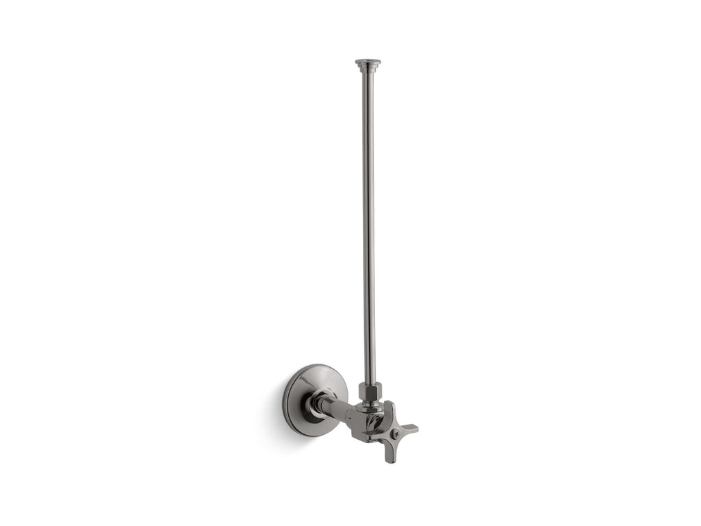 KOHLER K-7637-TT 3/8" Npt Angle Supply With Stop And Annealed Vertical Tube - Vibrant Titanium