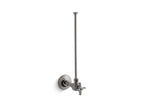 KOHLER K-7637-TT 3/8" Npt Angle Supply With Stop And Annealed Vertical Tube - Vibrant Titanium