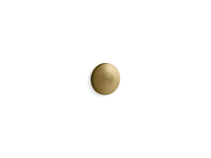 KOHLER K-6324-2MB Iron Plains Overflow cap for Iron Plains bathroom sinks - Vibrant Brushed Moderne Brass
