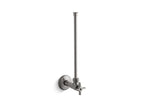 KOHLER K-7638-TT 1/2" Npt Angle Supply With Stop With Cross Handle And Annealed Vertical Tube - Vibrant Titanium