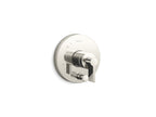 KOHLER K-T78016-4-SN Components Rite-Temp Valve Trim With Lever Handle And Diverter - Vibrant Polished Nickel