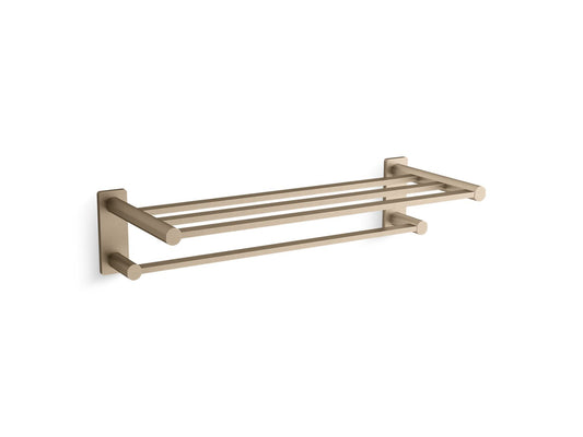 KOHLER K-23530-BV Parallel Hotelier In Vibrant Brushed Bronze