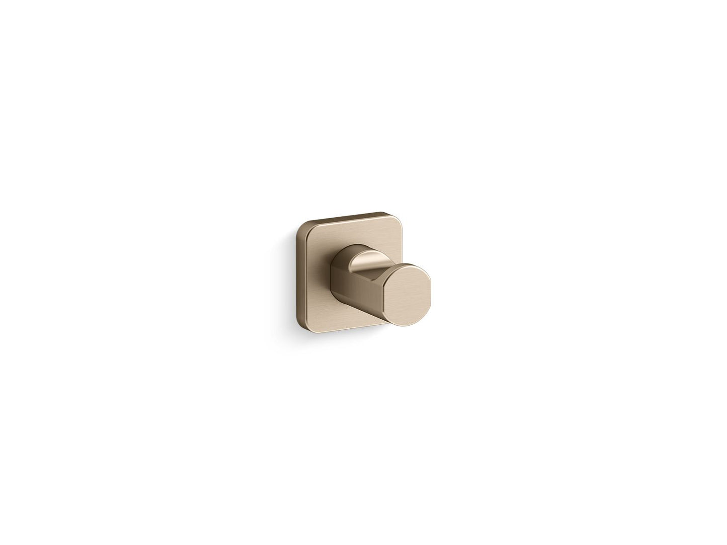 KOHLER K-23529-BV Parallel Robe Hook In Vibrant Brushed Bronze