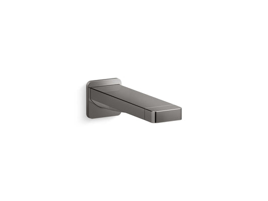 KOHLER K-23510-TT Parallel Wall-Mount Bath Spout In Vibrant Titanium