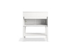 KOHLER K-33578-ASB-0 Winnow 30" Bathroom Vanity Cabinet With Sink And Quartz Top - White