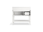 KOHLER K-33579-ASB-0 Winnow 36" Bathroom Vanity Cabinet With Sink And Quartz Top - White