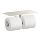 KOHLER K-78384-SN Components Covered Double Toilet Paper Holder In Vibrant Polished Nickel