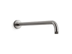 KOHLER K-26307-TT Statement 19" Wall-Mount Single-Function Rainhead Arm And Flange - Vibrant Titanium