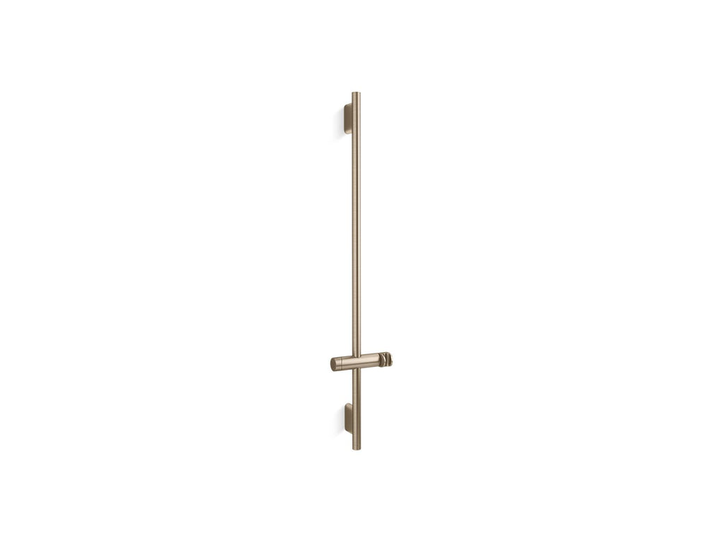 KOHLER K-26313-BV Statement 40" Slidebar - Vibrant Brushed Bronze
