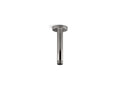 KOHLER K-26320-TT Statement 6" Ceiling-Mount Single-Function Rainhead Arm And Flange - Vibrant Titanium