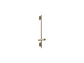 KOHLER K-26314-BV Statement 32" Deluxe Slidebar With Integrated Water Supply - Vibrant Brushed Bronze