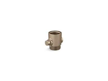 KOHLER K-26311-BV Statement ADA handshower hose adapter - Vibrant Brushed Bronze