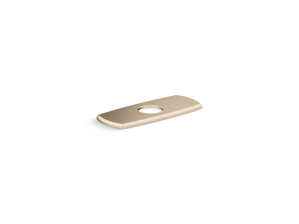KOHLER K-27007-BV Occasion Escutcheon Plate - Vibrant Brushed Bronze