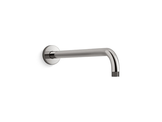 KOHLER K-26322-TT Statement 15-1/2" Wall-Mount Single-Function Rainhead Arm And Flange In Vibrant Titanium