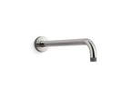 KOHLER K-26322-TT Statement 15-1/2" Wall-Mount Single-Function Rainhead Arm And Flange - Vibrant Titanium