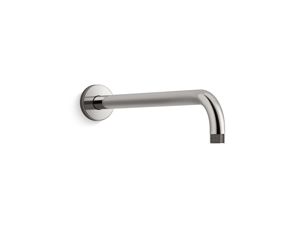 KOHLER K-26322-TT Statement 15-1/2" Wall-Mount Single-Function Rainhead Arm And Flange - Vibrant Titanium