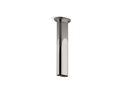 KOHLER K-26326-TT Statement 10" ceiling-mount two-function rainhead arm and flange - Vibrant Titanium