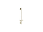 KOHLER K-26314-AF Statement 32" Deluxe Slidebar With Integrated Water Supply - Vibrant French Gold