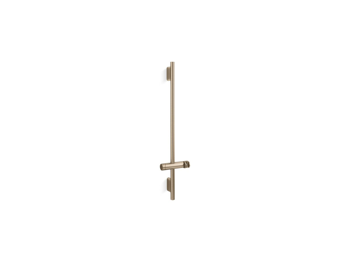 KOHLER K-26312-BV Statement 32-1/8" Slidebar - Vibrant Brushed Bronze