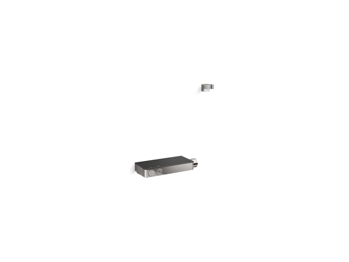 KOHLER K-26335-9-TT Anthem Two-way exposed thermostatic valve and control panel with integrated handshower holder - Vibrant Titanium