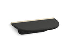 KOHLER K-26306-AF Statement Foot Ledge - Vibrant French Gold