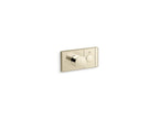 KOHLER K-26345-9-AF Anthem One-Outlet Recessed Mechanical Thermostatic Valve Control - Vibrant French Gold