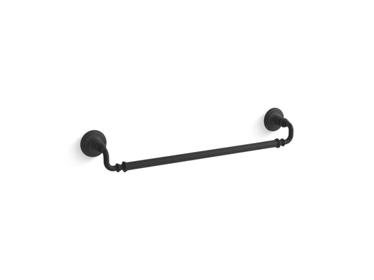 KOHLER K-72568-BL Artifacts 24" Towel Bar In Matte Black