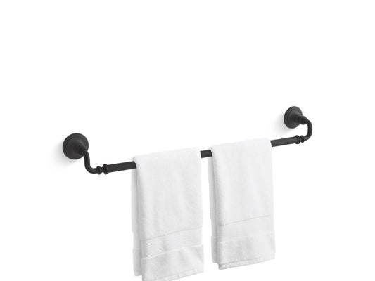 KOHLER K-72569-BL Artifacts 30" Towel Bar In Matte Black