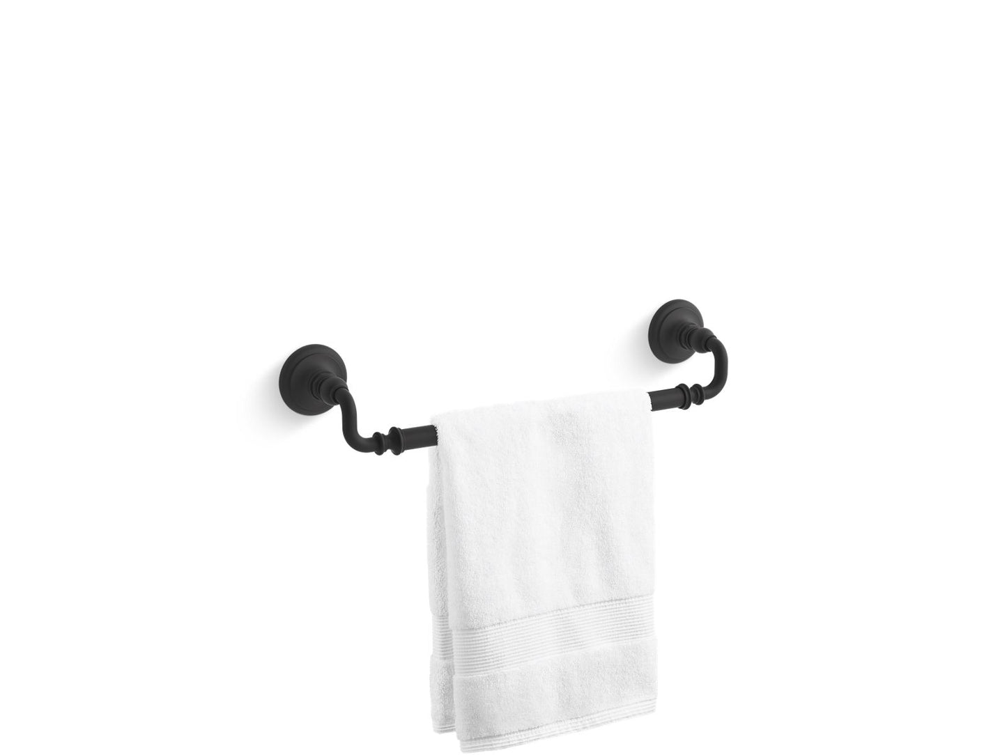 KOHLER K-72567-BL Artifacts 18" Towel Bar In Matte Black