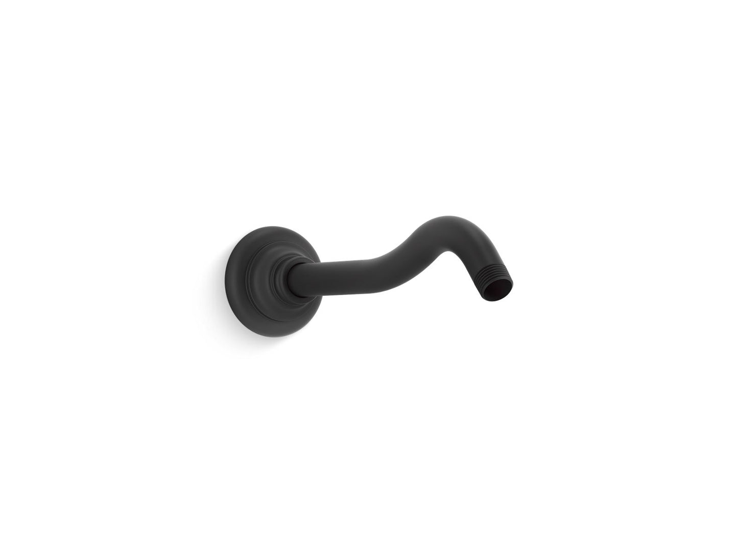 KOHLER K-72775-BL Artifacts Shower Arm And Flange In Matte Black